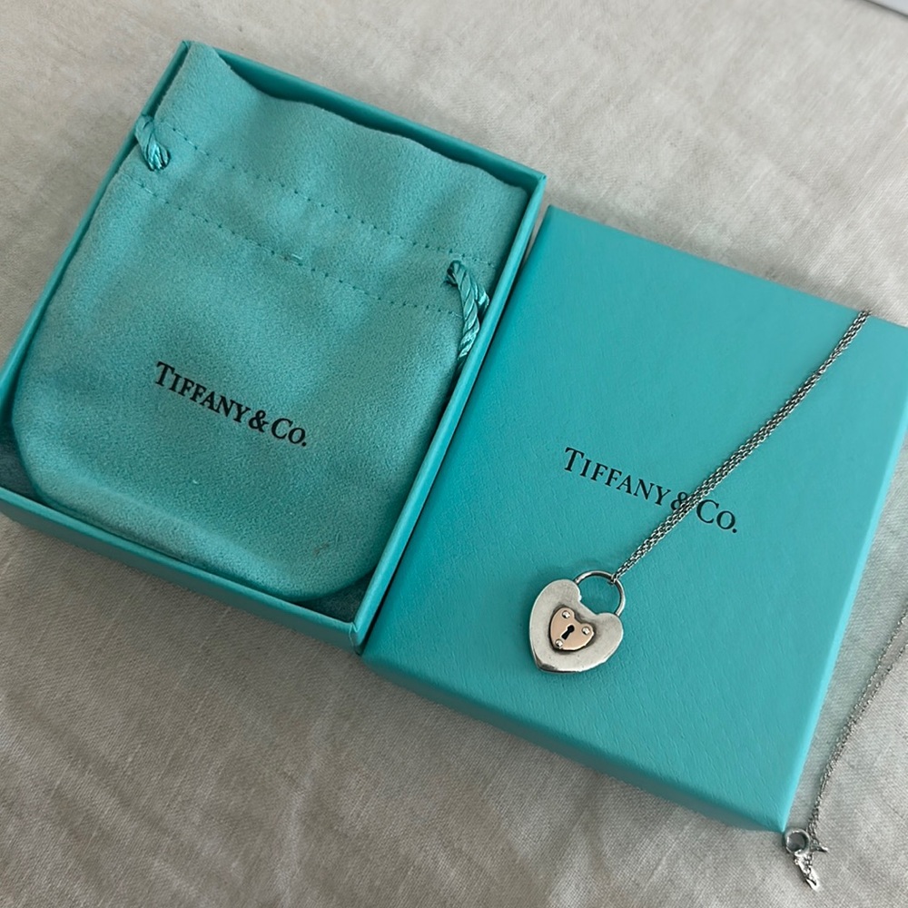 Tiffany & co. Lock pendant